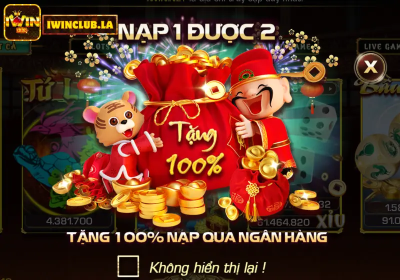 Chương Trình Khuyến Mãi và Ưu Đãi Hấp Dẫn Tại IWIN CLUB 2 khuyến mãi iwin club