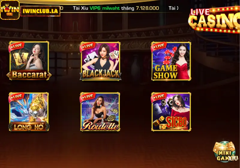 Tìm hiểu chi tiết về game bài trực tuyến Baccarat IWIN CLUB 1 Baccarat iwin club