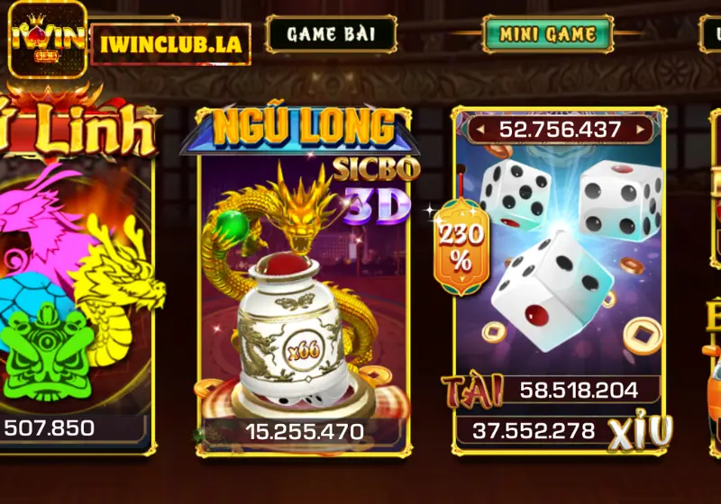 Mini games iwin club