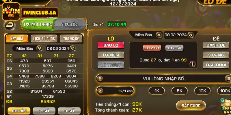 Lô Đề online IWIN CLUB