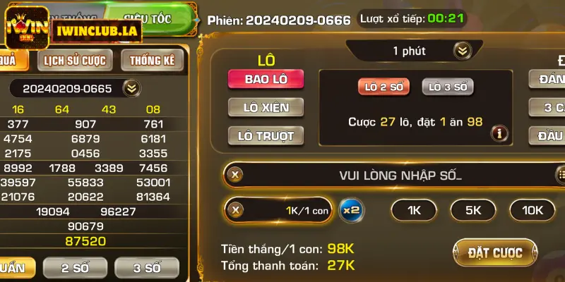 Lô Đề online IWIN CLUB