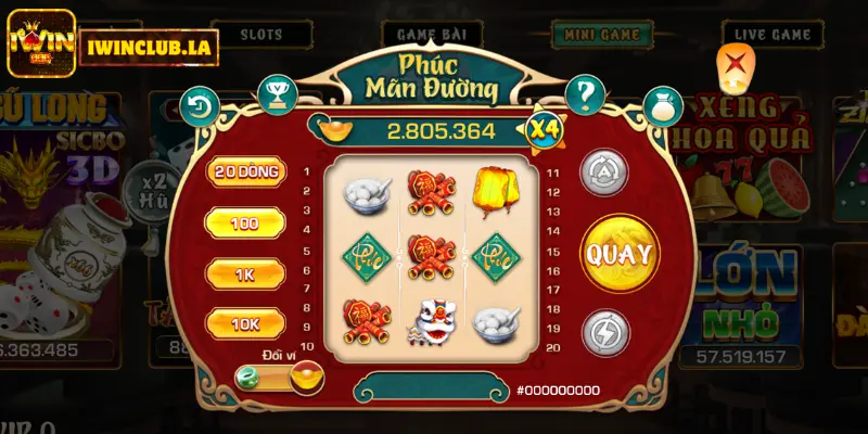 Phúc Mãn Đường iWIN Club - Trúng Thưởng 2 Tỷ Là Bình Thường 7 Phúc Mãn Đường iWIN Club