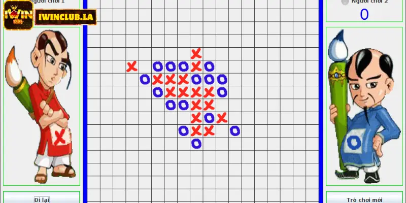 Cách chiến thắng mọi ván Caro trên IWIN CLUB 3 Cờ Caro online iwin club